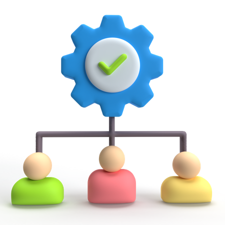 Management System 3D image.